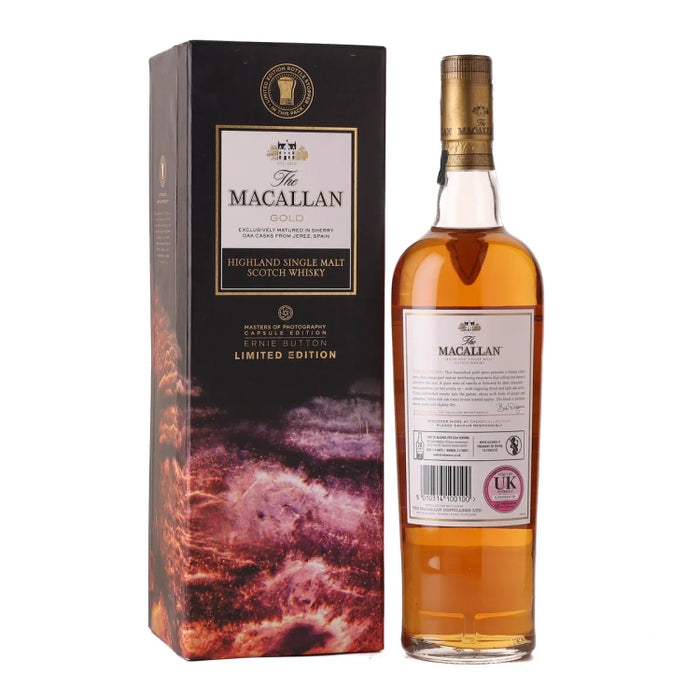 The Macallan 'Gold' Masters of Photography Ernie Button Single Malt Scotch Whisky 700ml