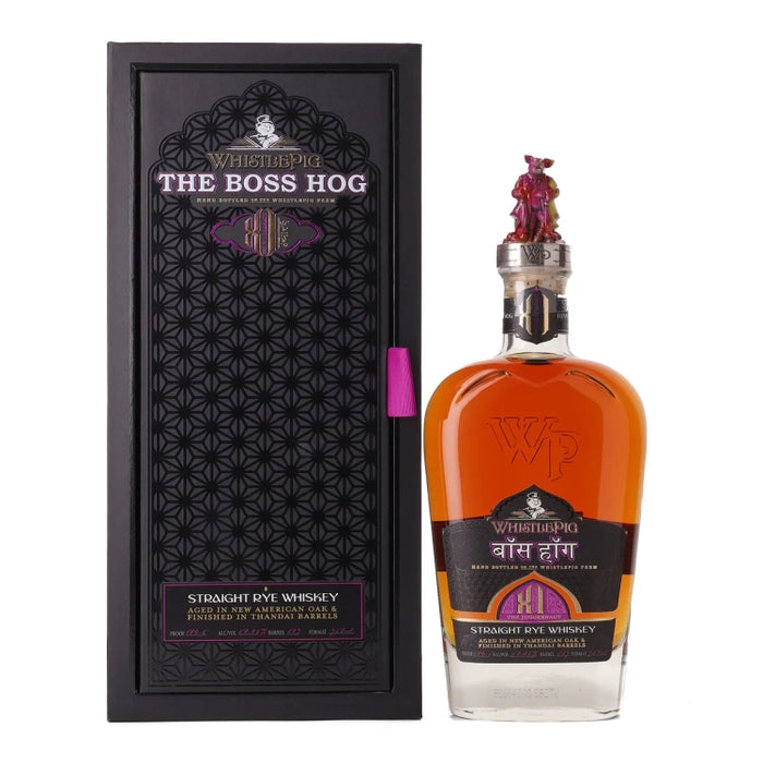 WhistlePig The Boss Hog XI The Juggernaut Holi Edition Straight Rye Whiskey 750ml