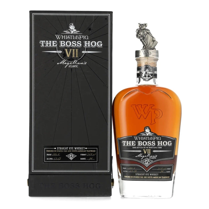 2020 WhistlePig The Boss Hog VII Magellan's Atlantic Straight Rye Whiskey 750ml