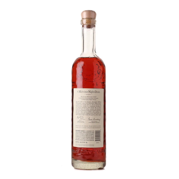 High West A Midwinter Night's Dram Act 11 Straight Rye Whiskey 750ml