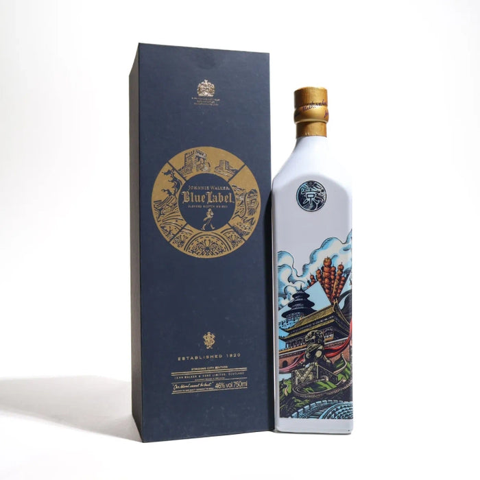 Johnnie Walker Blue Label Striding City Edition Beijing Blended Scotch Whisky 750ml