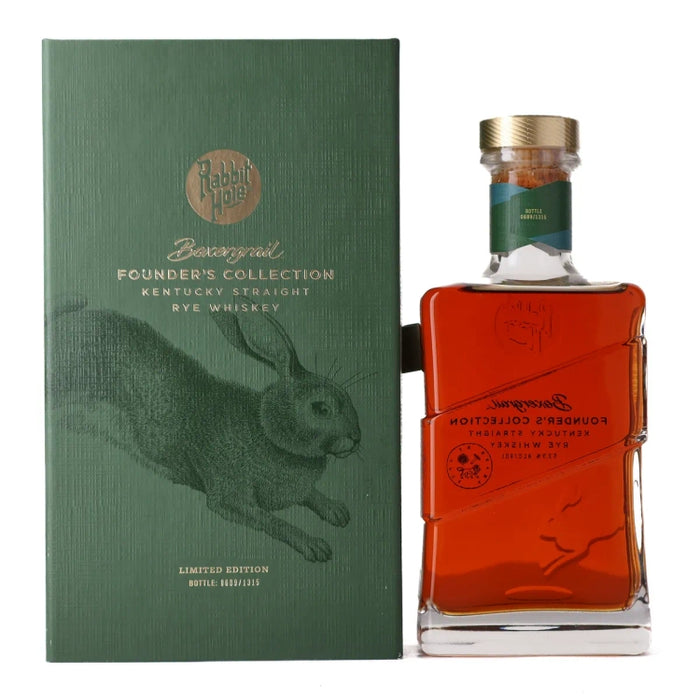 Rabbit Hole Founder's Collection Boxergrail Cask Strength Kentucky Straight Rye Whiskey 750ml