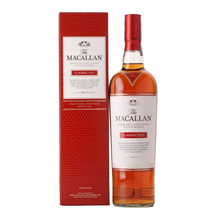 2017 Macallan Limited Edition Classic Cut Single Malt Scotch Whisky 750ml