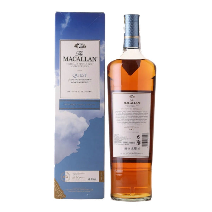 Macallan Quest Single Malt Scotch Whisky 1Lt