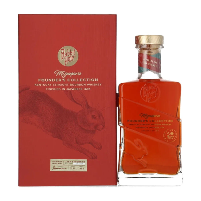 2024 Rabbit Hole Founder's Collection Mizunara 15 Year Old Kentucky Straight Bourbon Whiskey 750ml