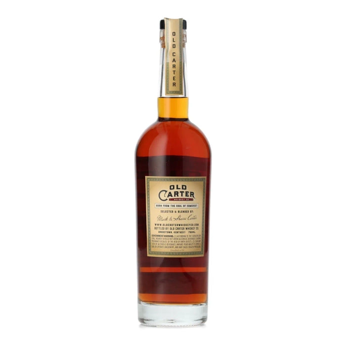Old Carter Batch 1 Barrel Strength Straight Rye Whiskey 750ml