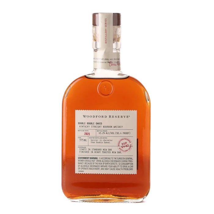 2021 Woodford Reserve Distillery Series Double Double Oaked Straight Bourbon Whiskey 375ml