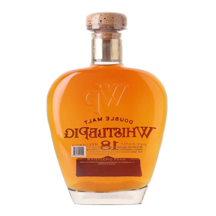 WhistlePig 18 Year Old Double Malt Finish Straight Rye Whiskey 750ml