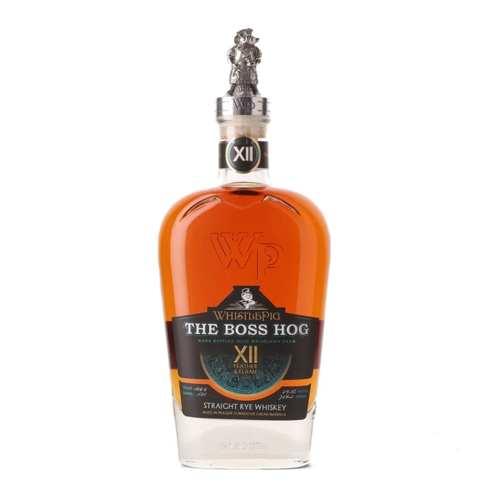 2025 WhistlePig The Boss Hog XII 'Feather & Flame' Straight Rye Whiskey 750ml
