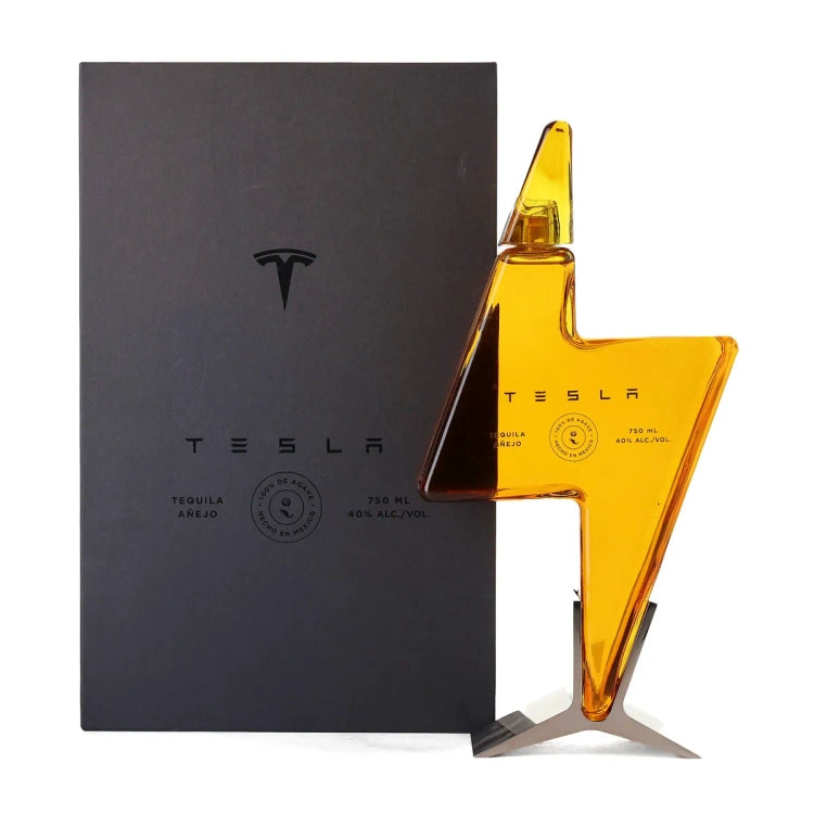 Tesla Anejo Tequila 750ml - Cana Wine Company