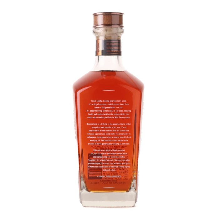 Wild Turkey Generations Kentucky Straight Bourbon Whiskey 750ml