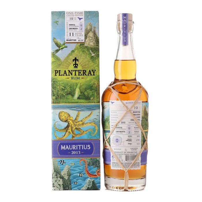 2013 Planteray 11 Year Vintage Collection Mauritius Rum 750ml