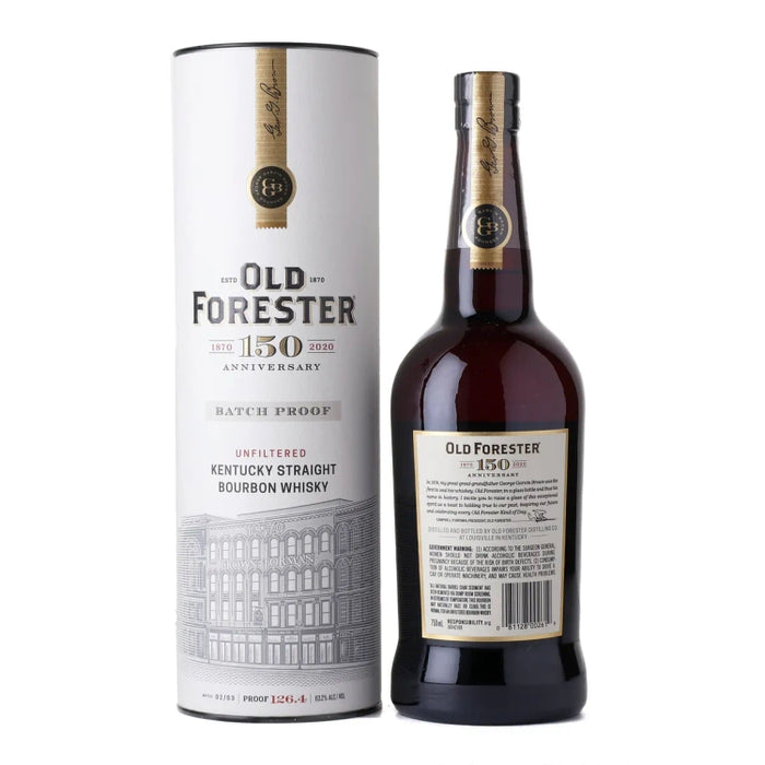 Old Forester Batch Proof 150th Anniversary Batch 2 Straight Bourbon Whisky 750ml
