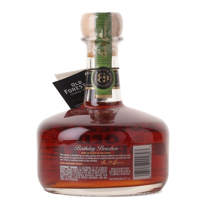 2021 Old Forester Birthday Bourbon 12 Year Old Kentucky Straight Bourbon Whiskey 750ml
