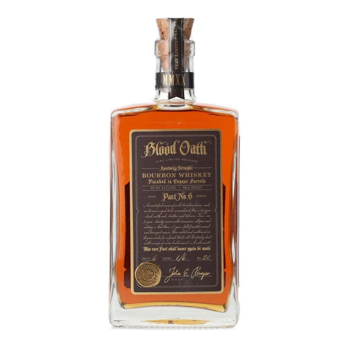 Blood Oath Pact No. 6 Kentucky Straight Bourbon Whiskey 750ml