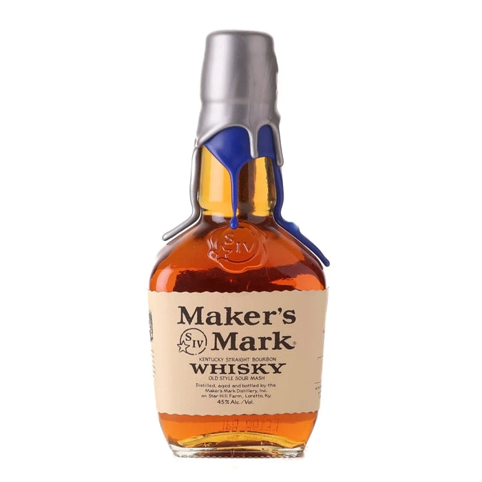 Maker's Mark Special Edition Silver & Blue Wax Kentucky Straight Bourbon Whisky 375ml