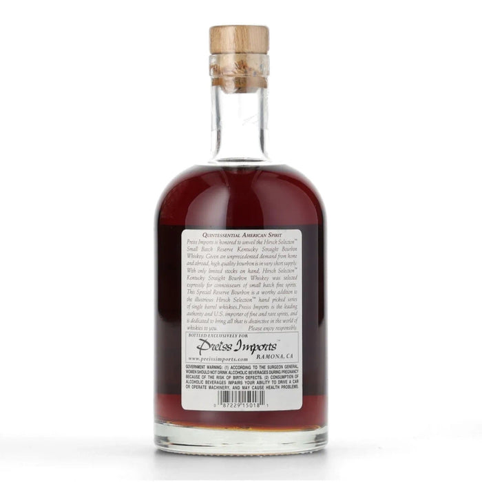 Hirsch Selection Small Batch Reserve 28 Year Old Straight Bourbon Whiskey 750ml