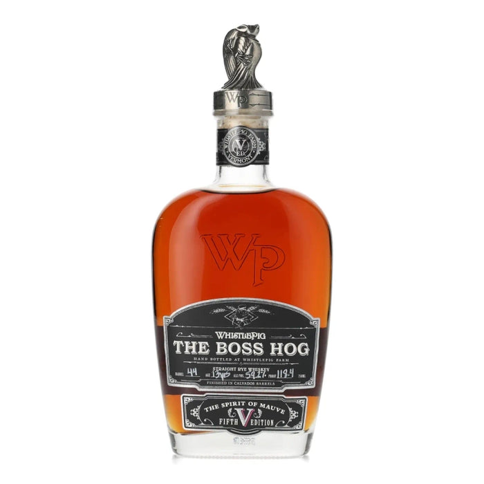 2018 WhistlePig 13 Year Old The Boss Hog V The Spirit Of Mauve Straight Rye Whiskey 750ml