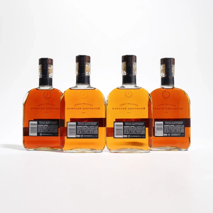 Woodford Reserve Distillery Series Whiskey Bundle 375ml OWC 4-Pack