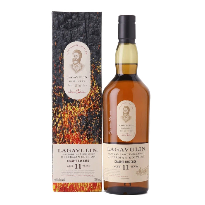 Lagavulin Offerman Edition Charred Oak Cask Finish 11 Year Old Single Malt Scotch Whisky 750ml