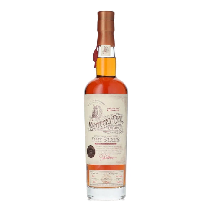 Kentucky Owl Dry State 100th Anniversary Limited Edition Straight Bourbon Whiskey 750ml