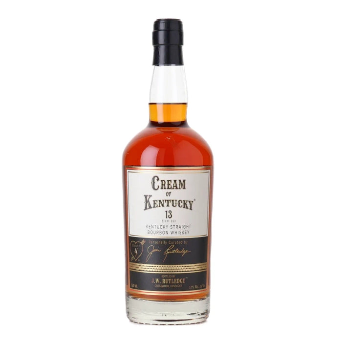 J. W. Rutledge Cream of Kentucky 13 year old Kentucky Straight Bourbon Whiskey 750ml