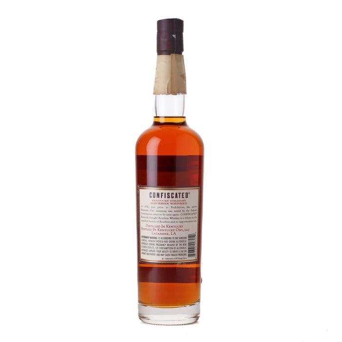 Kentucky Owl Confiscated Straight Bourbon Whiskey 750ml