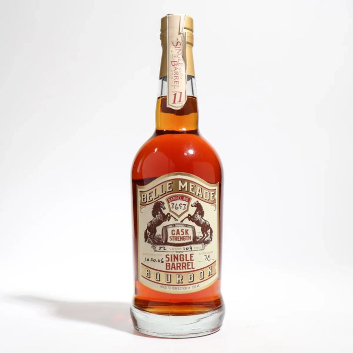 Belle Meade Single Barrel Cask Strength 11 Year Old Straight Bourbon Whiskey 750ml