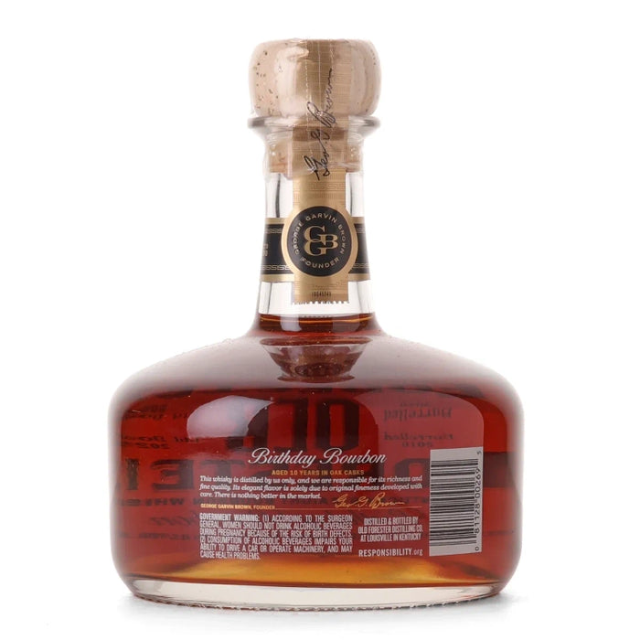 2020 Old Forester Birthday Bourbon 10 Year Old Kentucky Straight Bourbon Whiskey 750ml