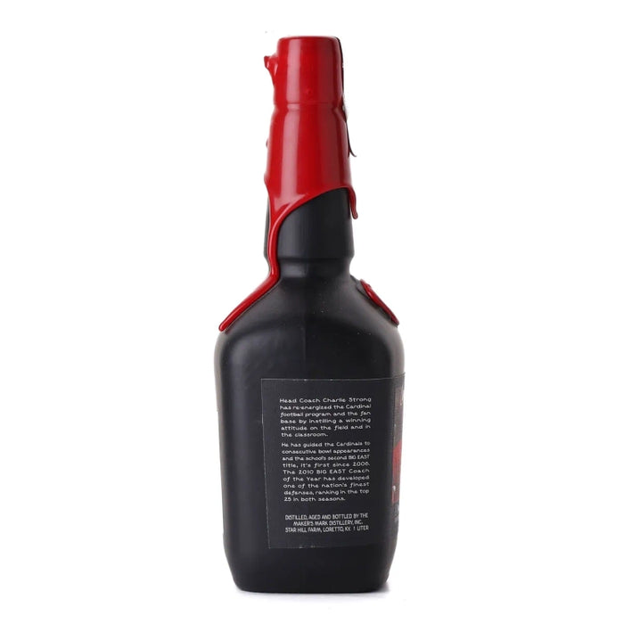 2012 Maker's Mark Charlie Strong Louisville Cardinals Kentucky Straight Bourbon Whisky 1Lt