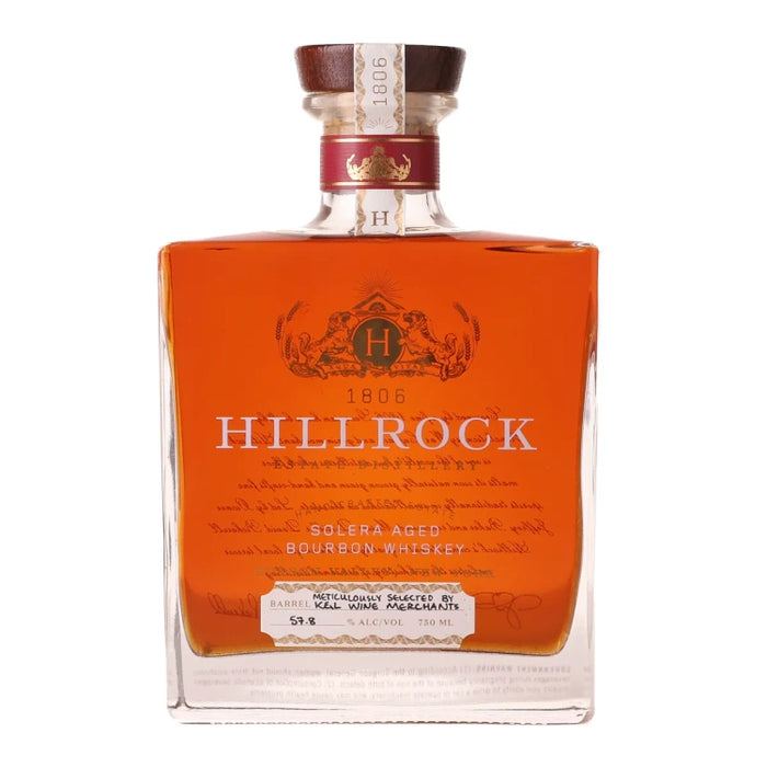 Hillrock K&L Private Barrel Selection Solera Aged Bourbon Whiskey 750ml