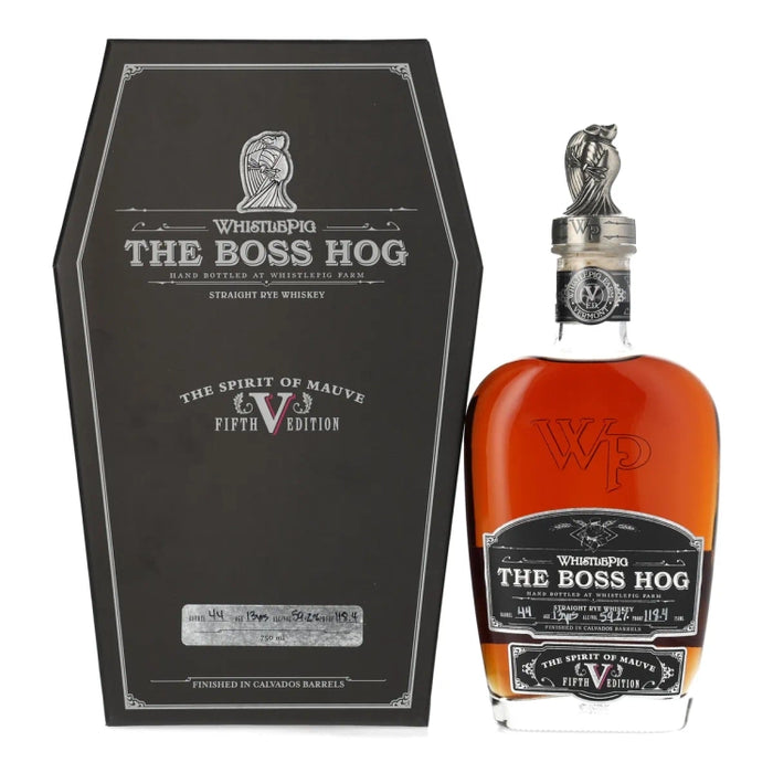 2018 WhistlePig 13 Year Old The Boss Hog V The Spirit Of Mauve Straight Rye Whiskey 750ml