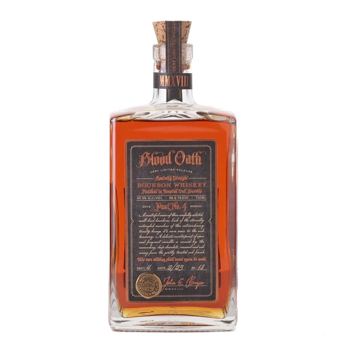 Blood Oath Pact No. 4 Kentucky Straight Bourbon Whiskey 750ml