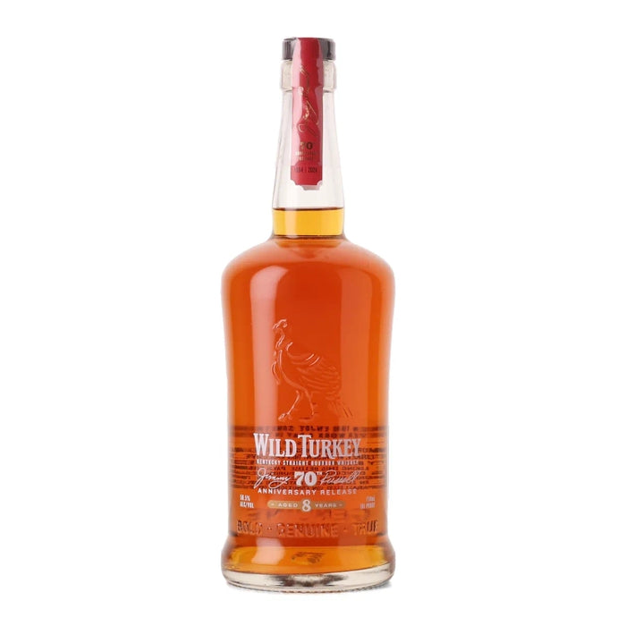 Wild Turkey 70th Anniversary 8 Year Old Kentucky Straight Bourbon Whiskey 750ml
