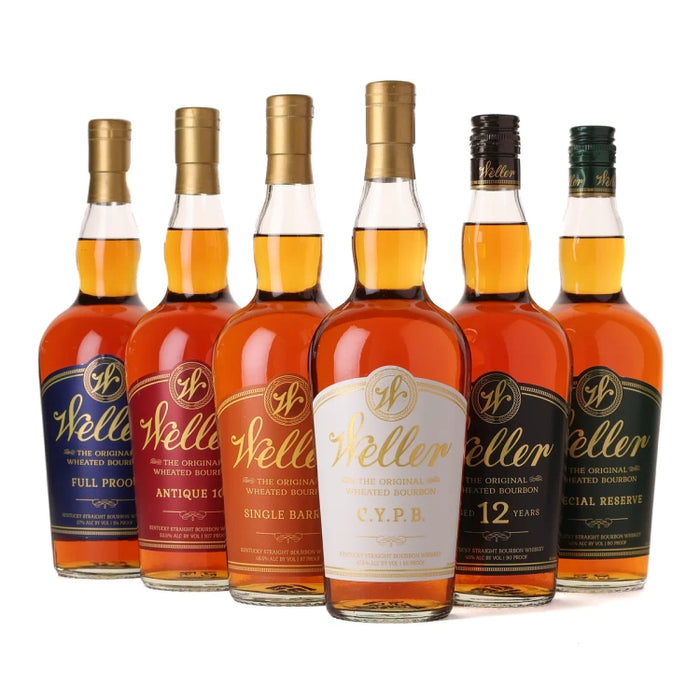 W. L. Weller Complete Set Kentucky Straight Wheated Bourbon Whiskey Bundle 750ml