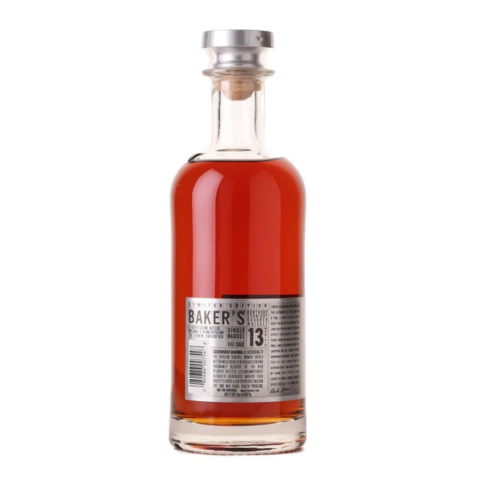 2023 Baker's Single Barrel 13 Year Old Kentucky Straight Bourbon Whiskey 750ml