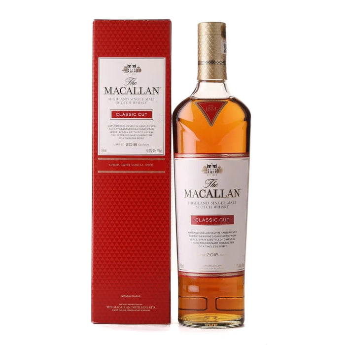 2018 Macallan Limited Edition Classic Cut Single Malt Scotch Whisky 750ml
