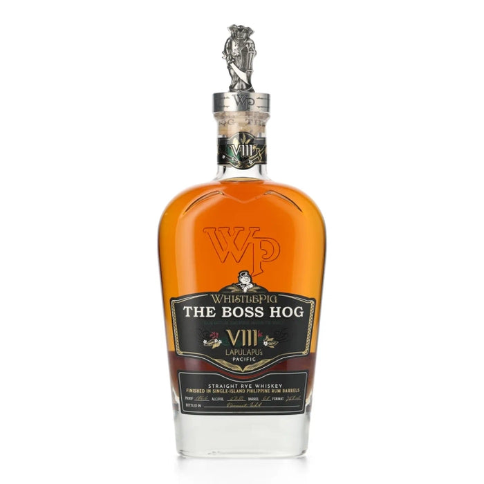 2021 WhistlePig The Boss Hog VIII Lapulapu's Pacific Straight Rye Whiskey 750ml