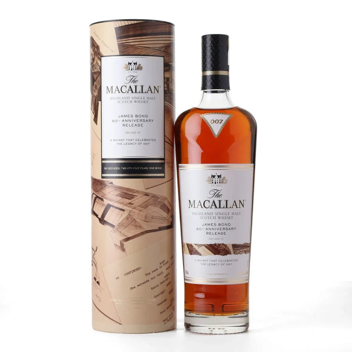 Macallan James Bond 60th Anniversary Decade IV Single Malt Scotch Whisky 700ml