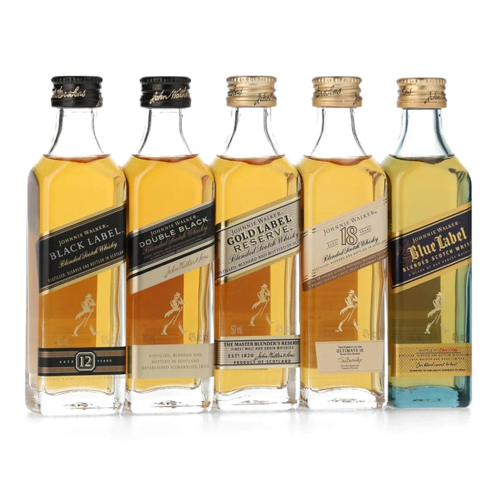 Johnnie Walker Discover Mini Gift Set Blended Scotch Whisky 50ml