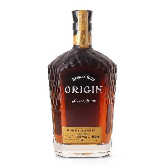 New Holland Brewing Dragon's Milk Origin Honey Barrel Small Batch 6 year old Bourbon Whiskey 750ml