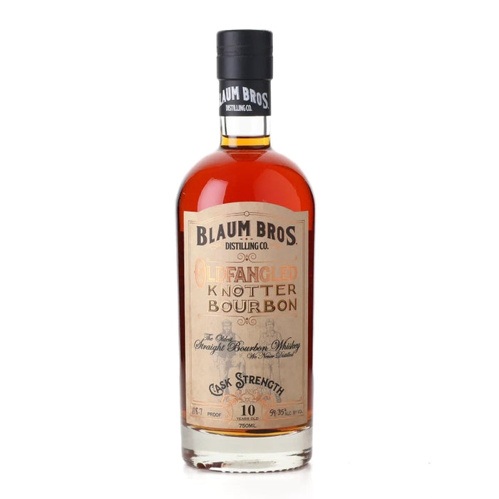 Blaum Bros. Oldfangled Knotter 10 Year Old Cask Strength Bourbon Whiskey 750ml
