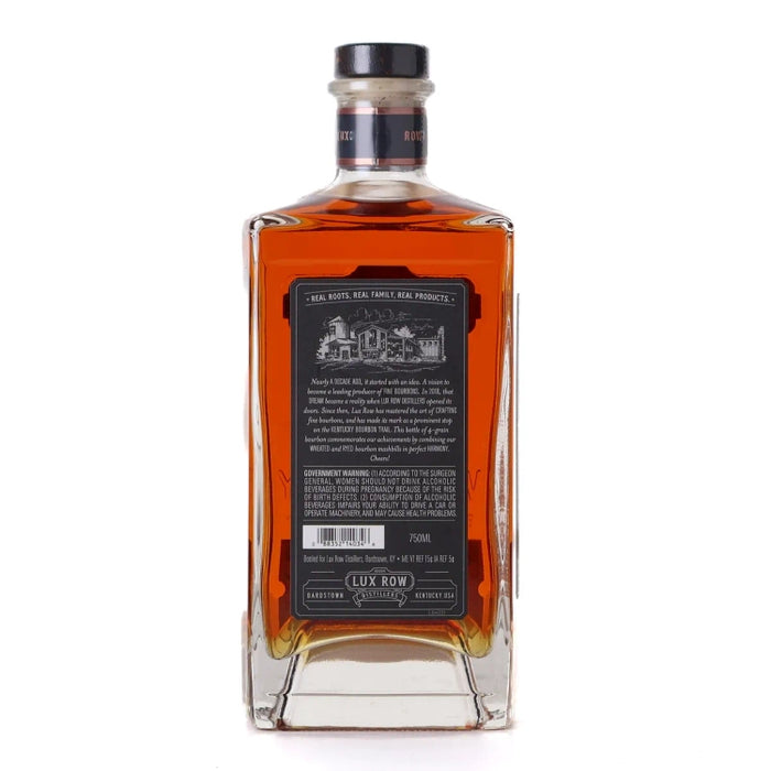 Lux Row Distillers 4 Grain Mashbill Double Single Barrel Straight Bourbon Whiskey 750ml Signed