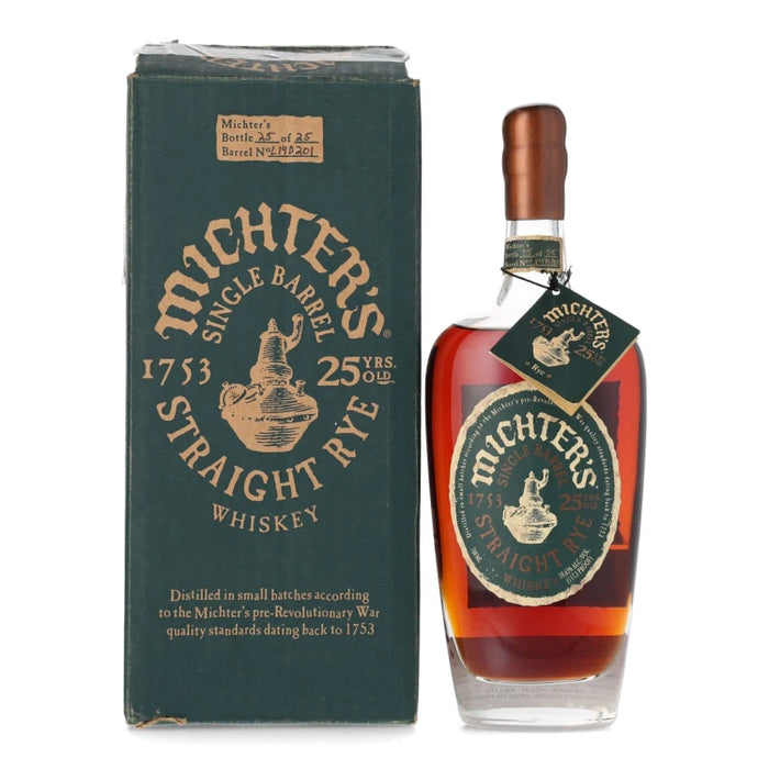 2014 Michter's 25 Year Old Single Barrel Rye Whiskey 700ml