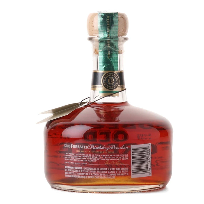 2014 Old Forester Birthday Bourbon 12 Year Old Kentucky Straight Bourbon Whiskey 750ml