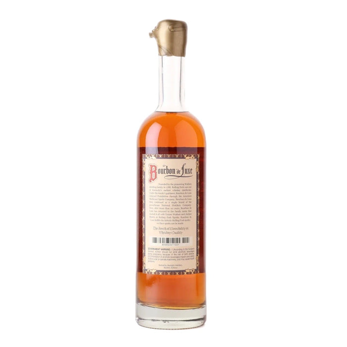 Bourbon de Luxe 8 Years Old Cask Strength Kentucky Straight Bourbon Whiskey 750ml