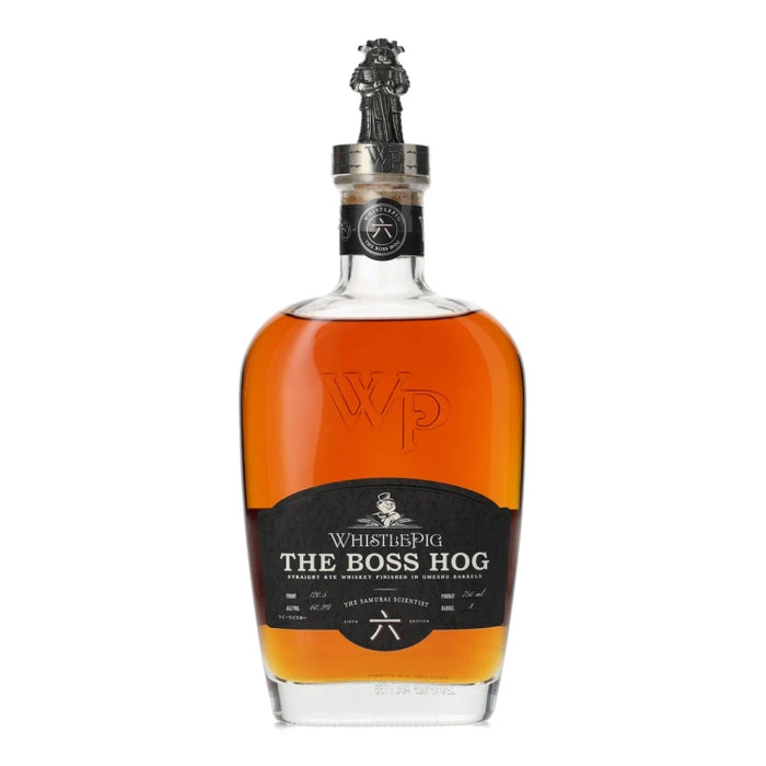 2019 WhistlePig The Boss Hog VI The Samurai Scientist Straight Rye Whiskey 750ml