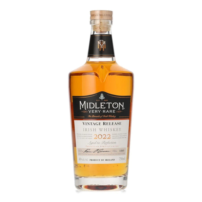2022 Midleton Very Rare Vintage Blended Irish Whiskey 750ml