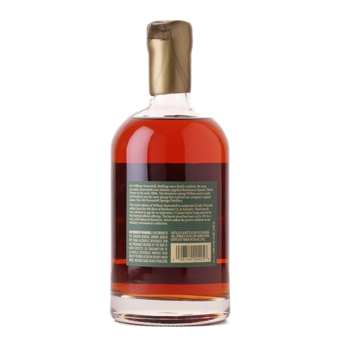 William Heavenhill Small Batch 15 Year Old Straight Bourbon Whiskey 750ml