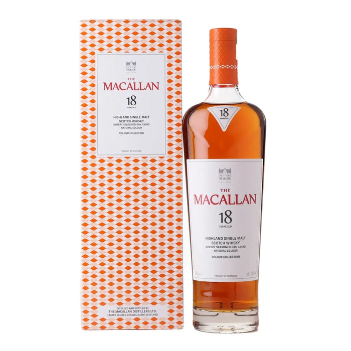 Macallan Colour Collection 18 Year Old Single Malt Scotch Whisky 700ml